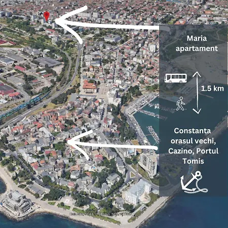 Maria Apartament Appartamento Constanţa